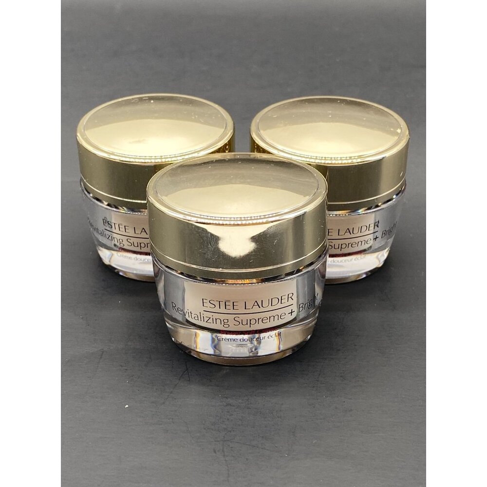 3 Estée Lauder Revitalizing Supreme+ Bright Power Soft Creme 0.5 oz/15ml